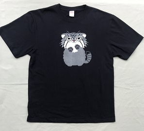 マヌルネコ 壁ドンTシャツ | 神戸どうぶつ王国NS